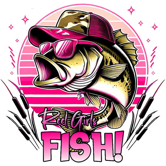 T-Shirt - Fishing - Reel Girls Fish
