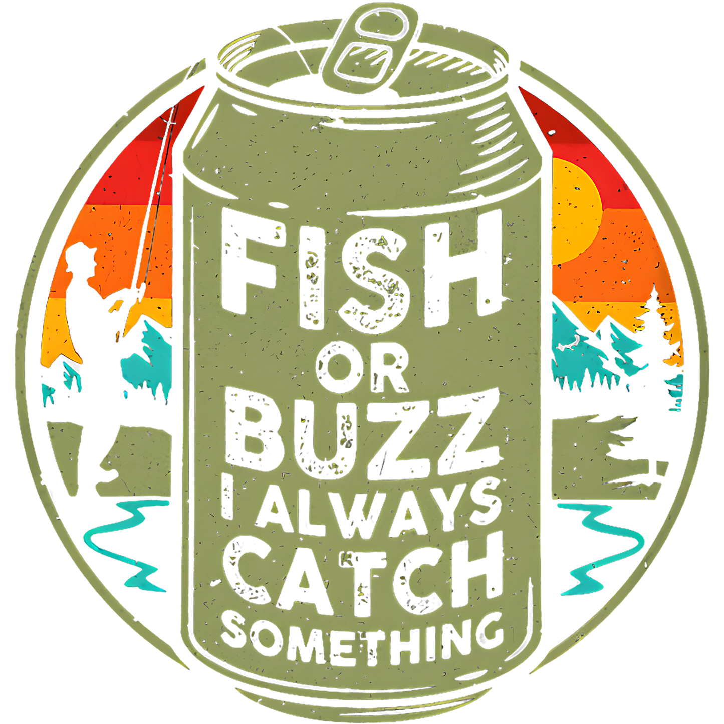 T-Shirt - Fishing - Buzz
