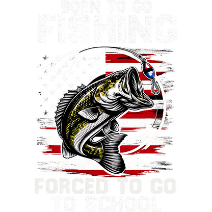 T-Shirt - Fishing - Born to Fish