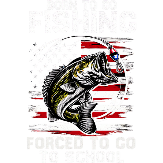 T-Shirt - Fishing - Born to Fish