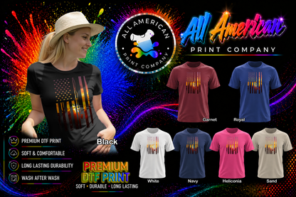 T-Shirt - Fishing - Flag (v3)