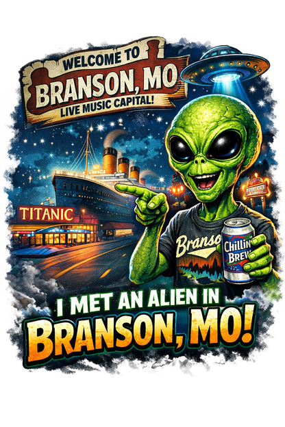 T-Shirt - Aliens - Met In Branson