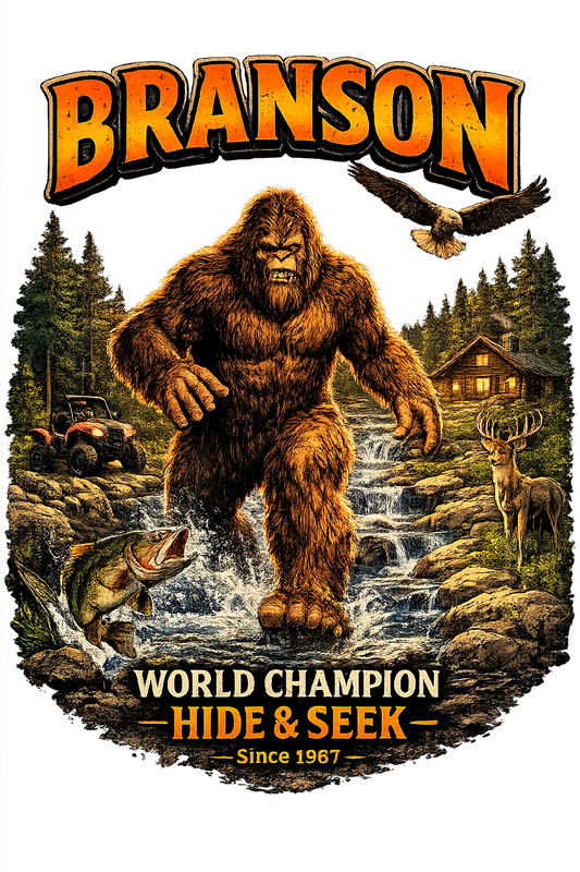 T-Shirt - Bigfoot - Hide N Seek