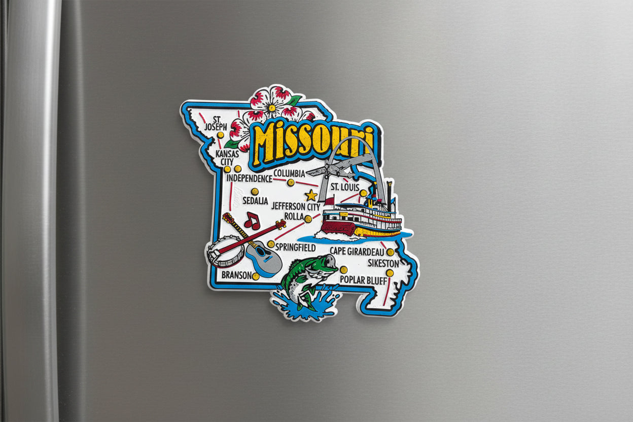 Missouri - White Version- Magnet