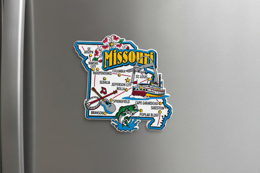 Missouri - White Version- Magnet