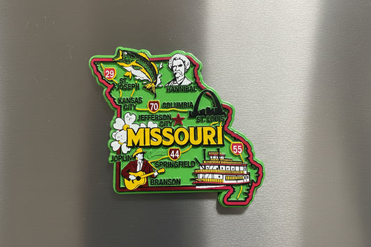 Missouri - Green Version- Magnet