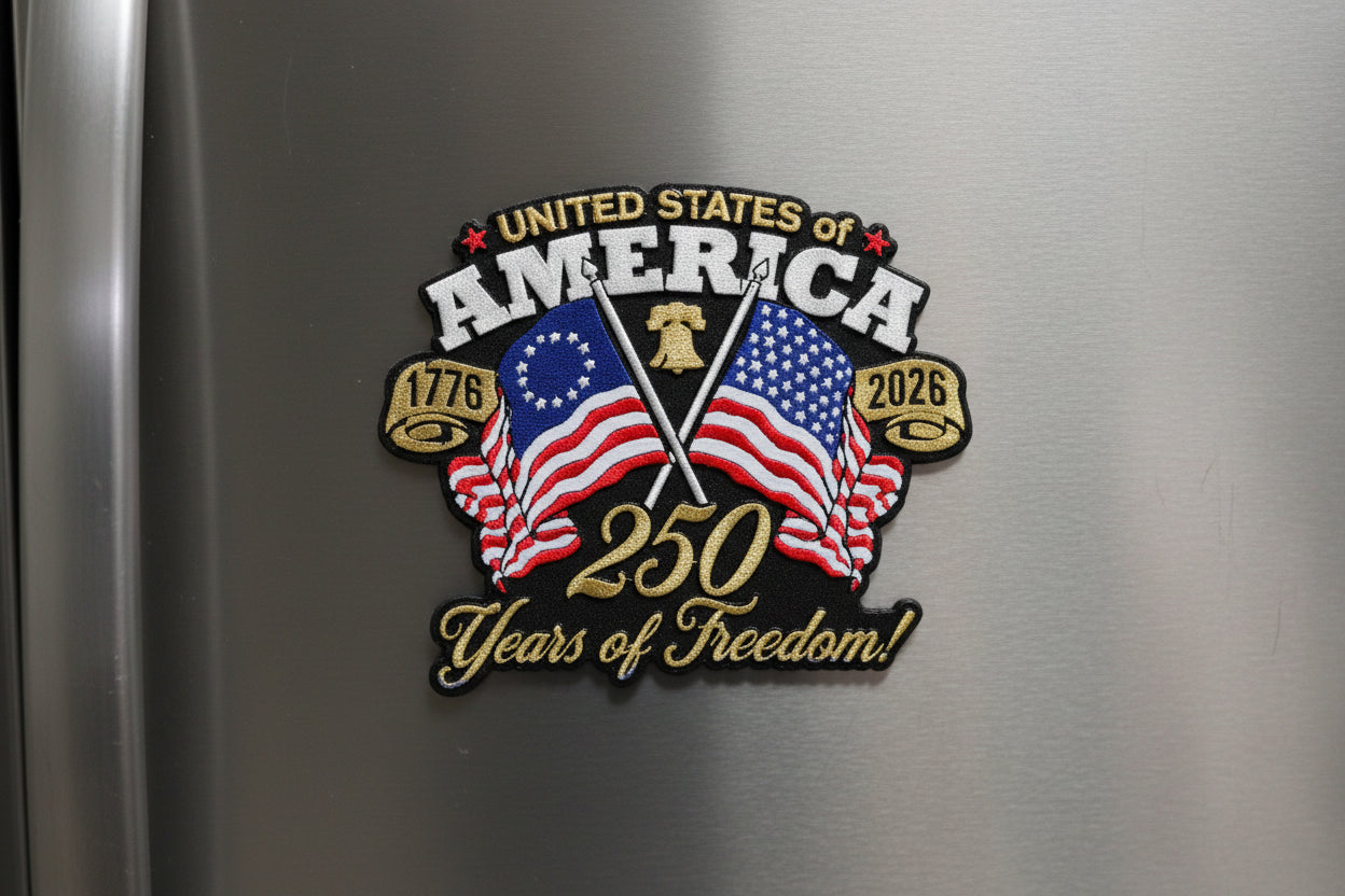 United States of America 250 Years of Freedom - Magnet