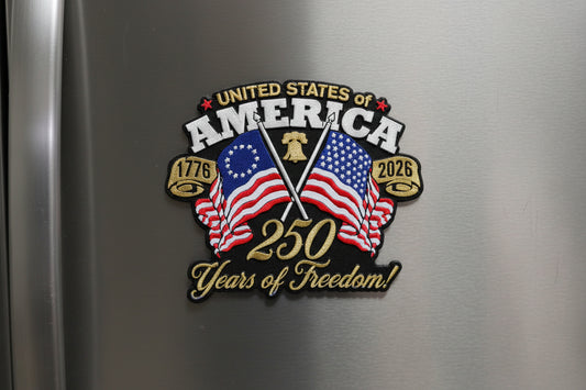 United States of America 250 Years of Freedom - Magnet