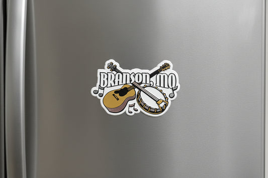 Branson, Mo with Banjo - Magnet