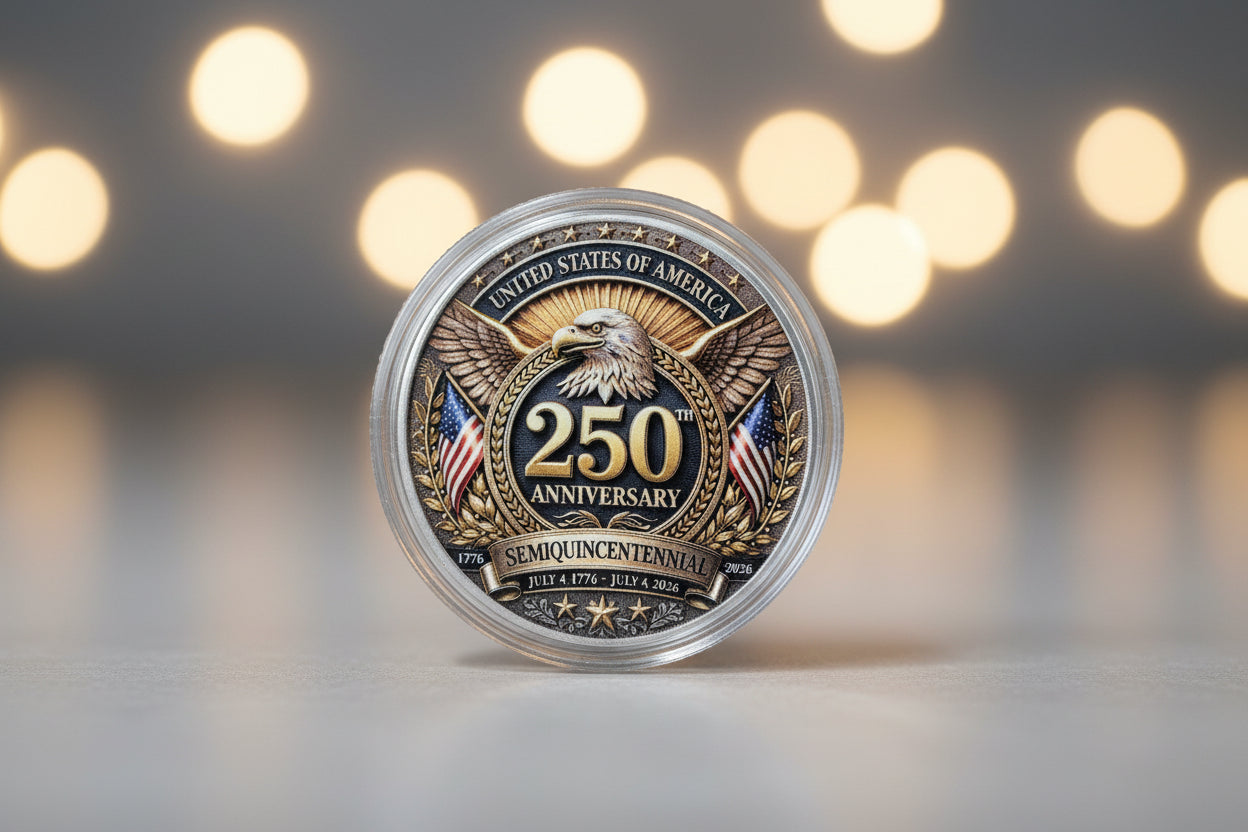 US 250th Anniversary Commemorative Coin