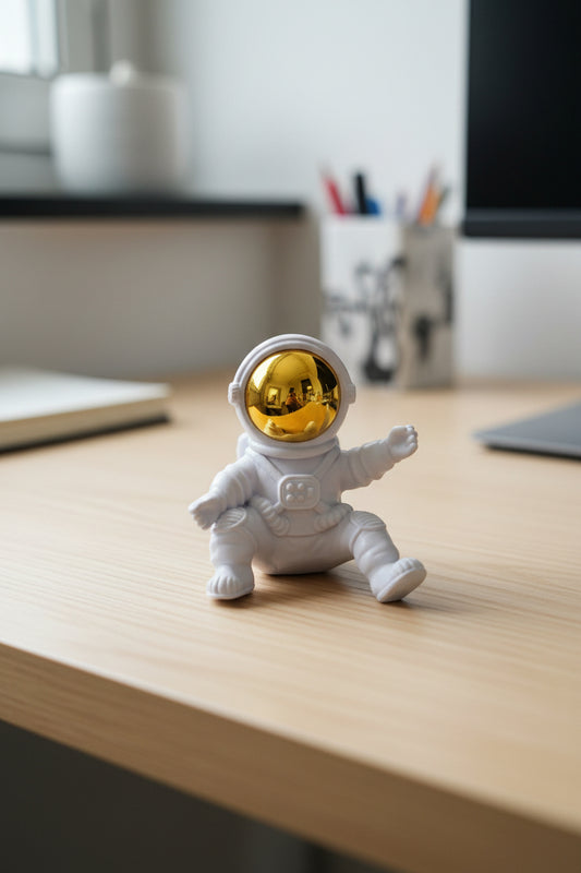 Astronaut Figurine - Sitting Down
