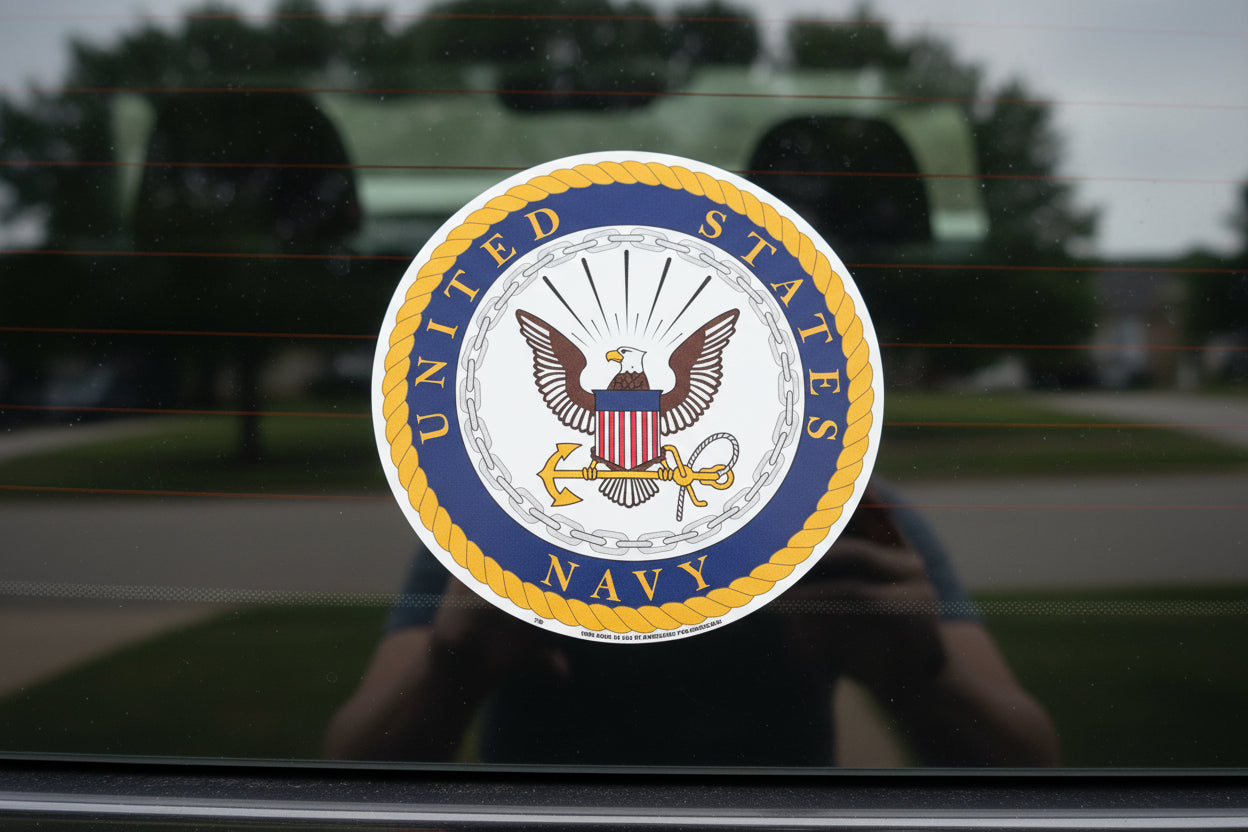 United States Navy Sticker | Patriotic Military Decal – All American ...