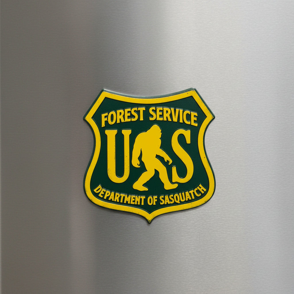 Forest Service US Department of Sasquatch - Magnet