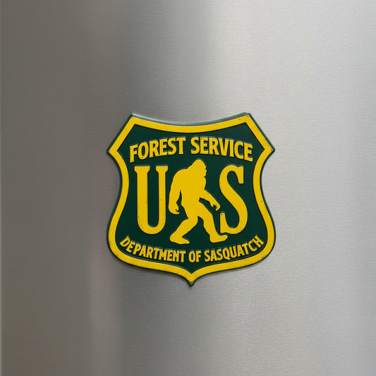 Forest Service US Department of Sasquatch - Magnet