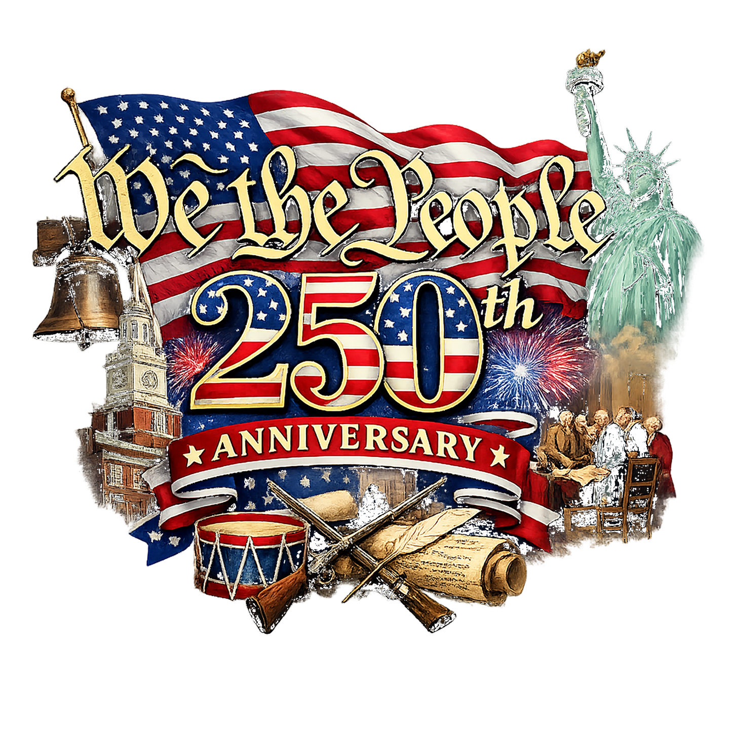 T-Shirt - 250th Anniversary - We The People