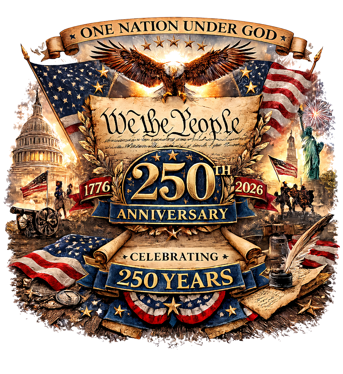 T-Shirt - 250th Anniversary (v3)