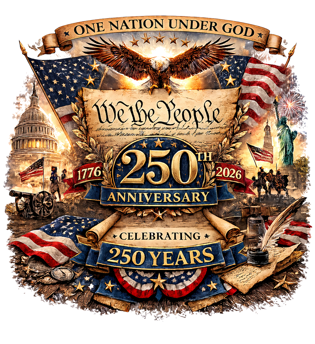 T-Shirt - 250th Anniversary (v3)