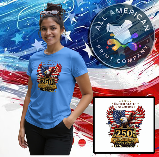 T-Shirt - 250th Anniv Flying Eagle
