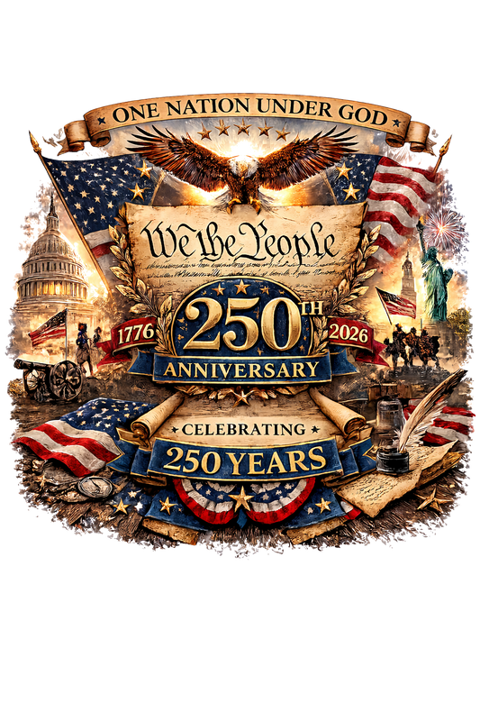 T-Shirt - 250th Anniversary USA (Version 2)