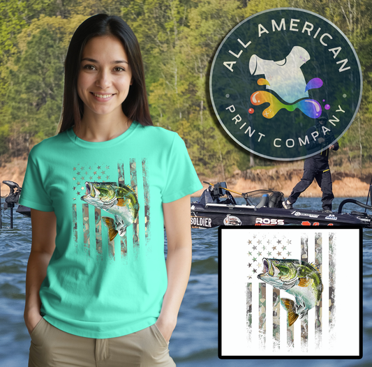 T-Shirt - Fishing Flag (Version 2)