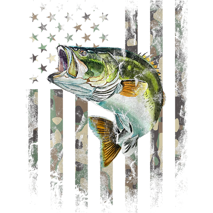 T-Shirt - Fishing - Flag (v2)