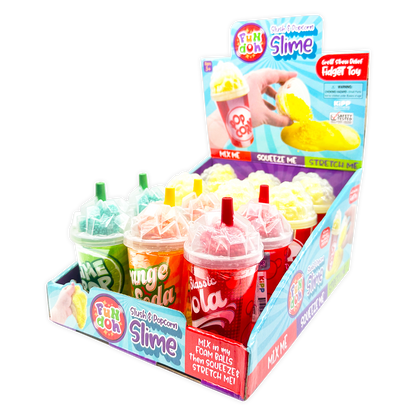 Fun Doh Slush and Popcorn Slime Assortment ASMR Top Seller: Wholesale Price