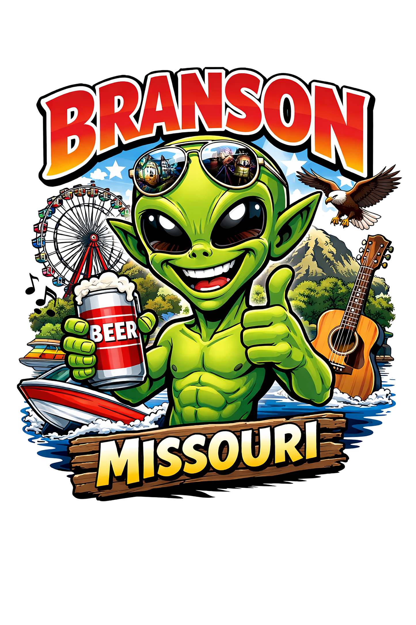 T-Shirt - Aliens - Branson Lake