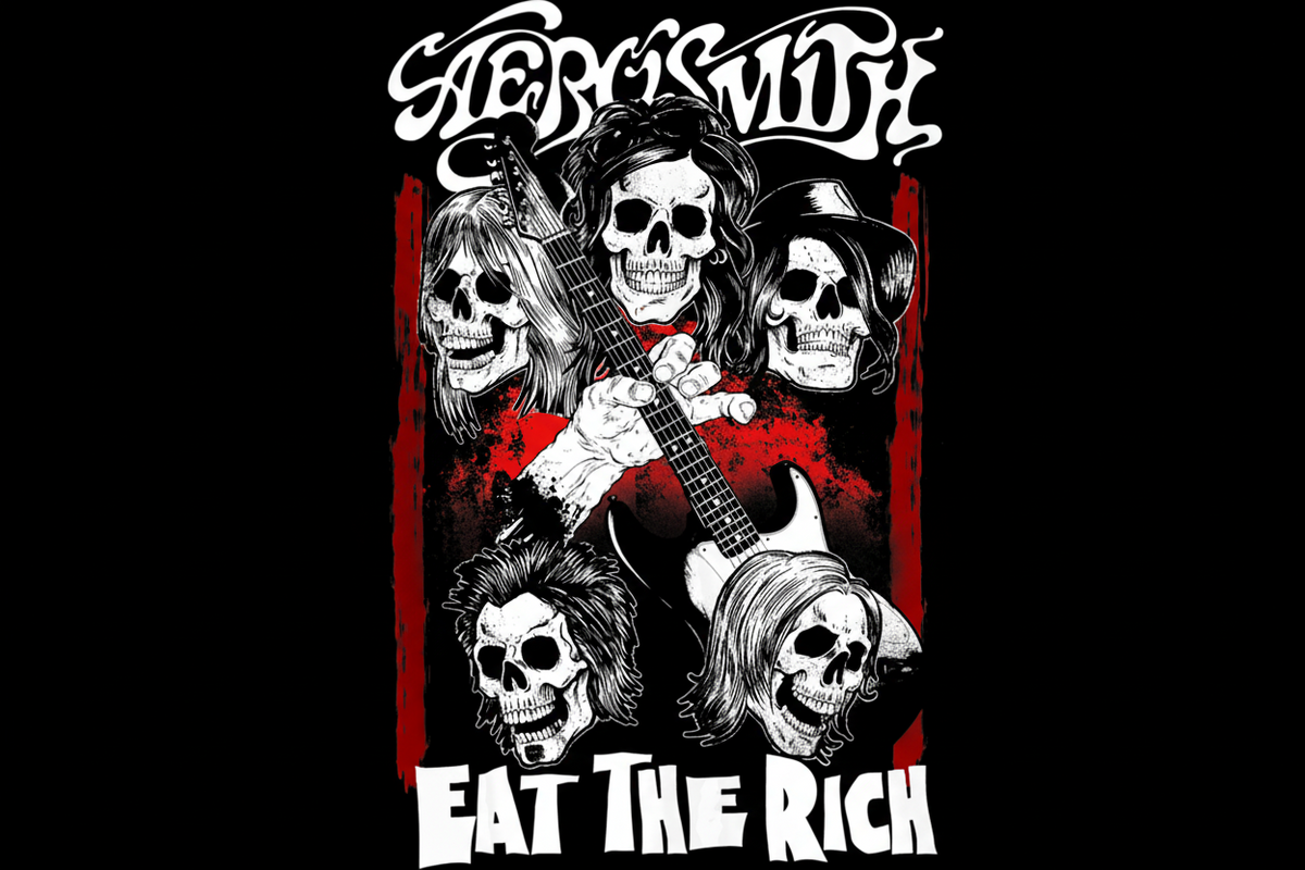 T-Shirt - Aerosmith - Eat The Rich