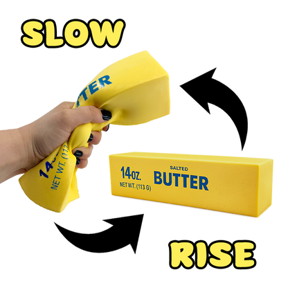 Fun Doh 10" JUMBO Butter Squish Slow Rise Toy- 9/Display: Wholesale Price