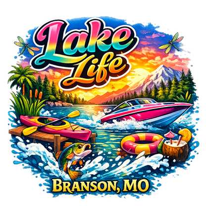 T-Shirt - Branson Lake Life