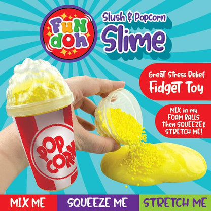 Fun Doh Slush and Popcorn Slime Assortment ASMR Top Seller: Wholesale Price