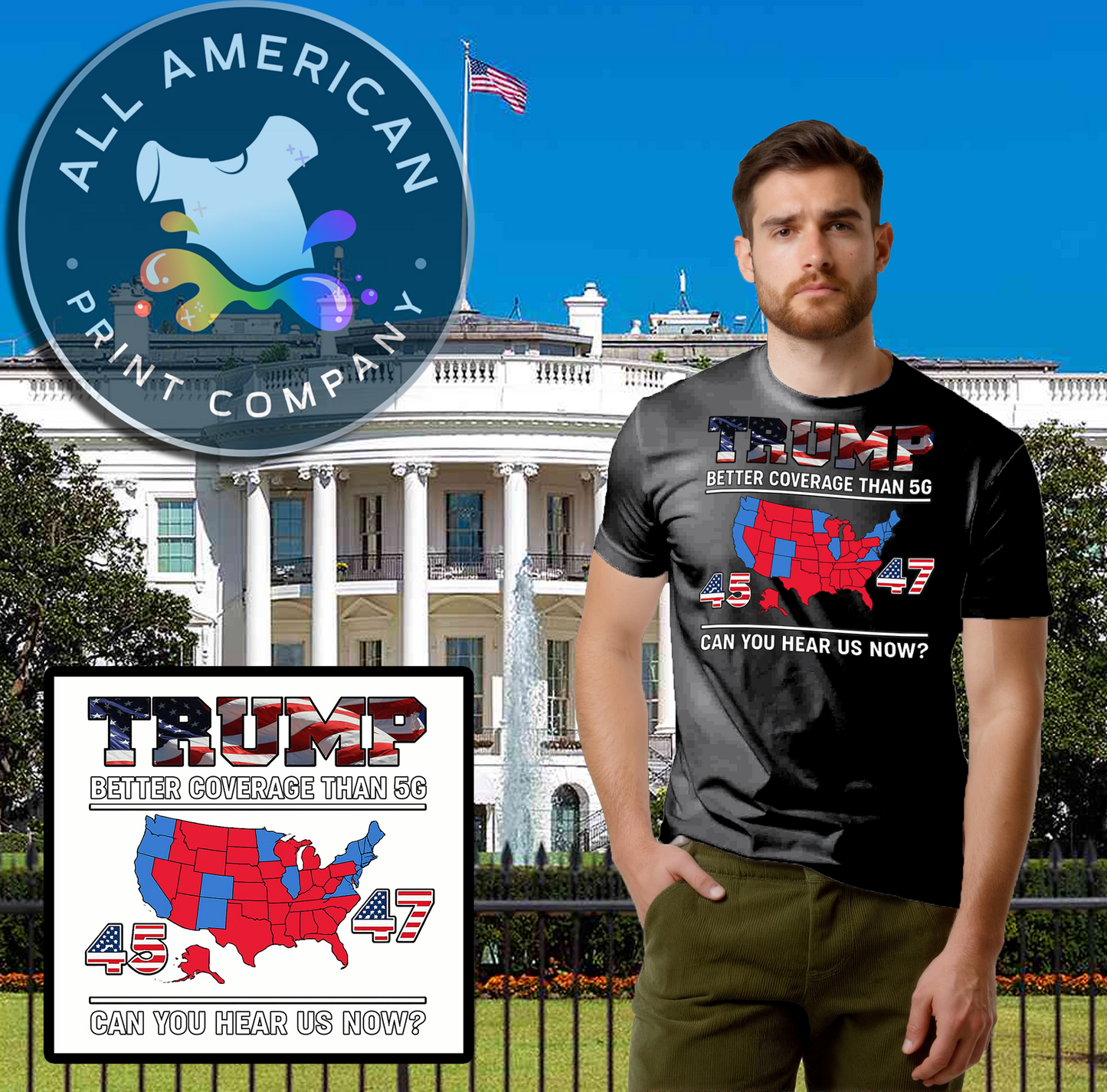 T-Shirt - Trump 5G