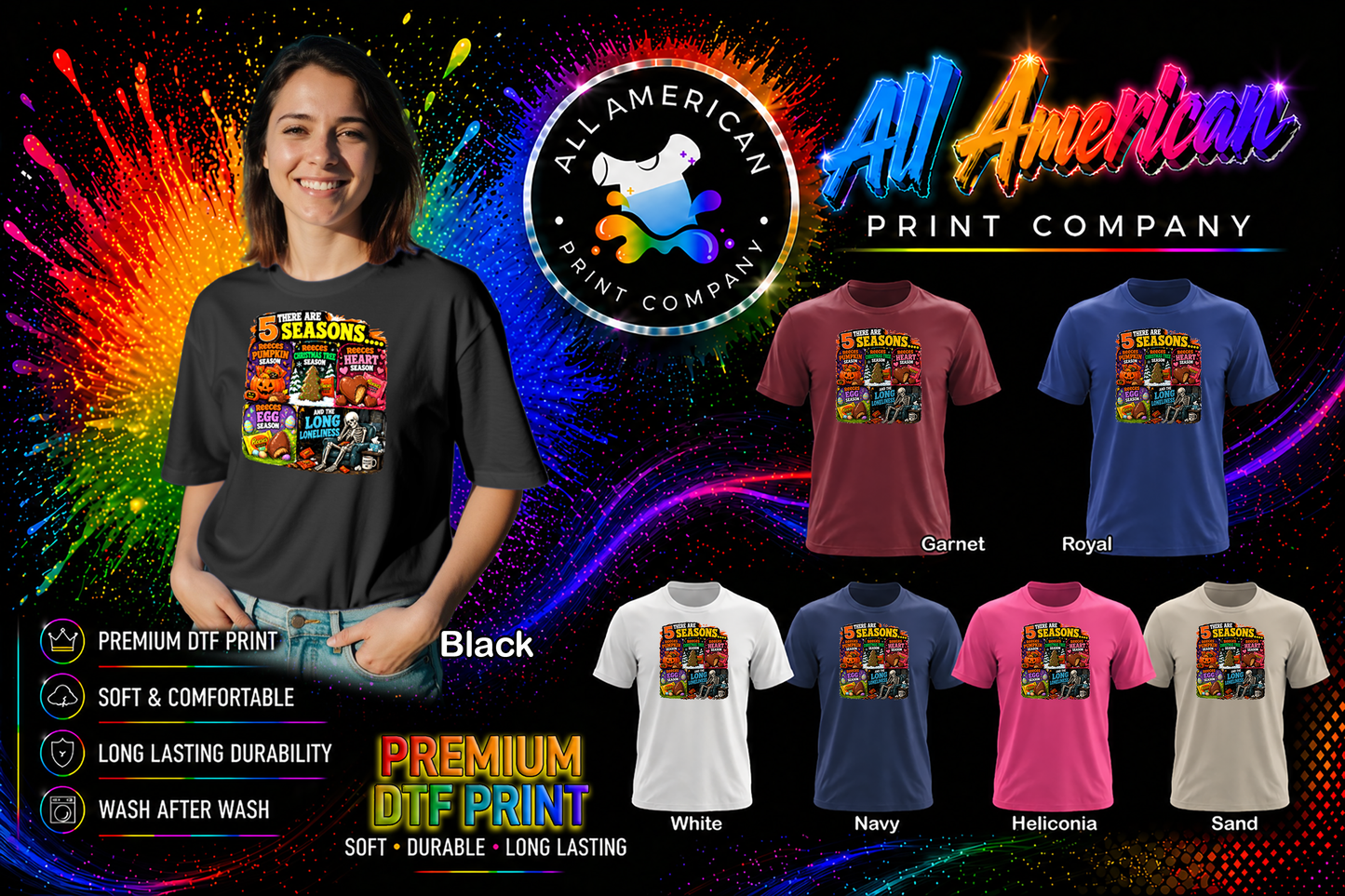 T-Shirt - 5 Seasons