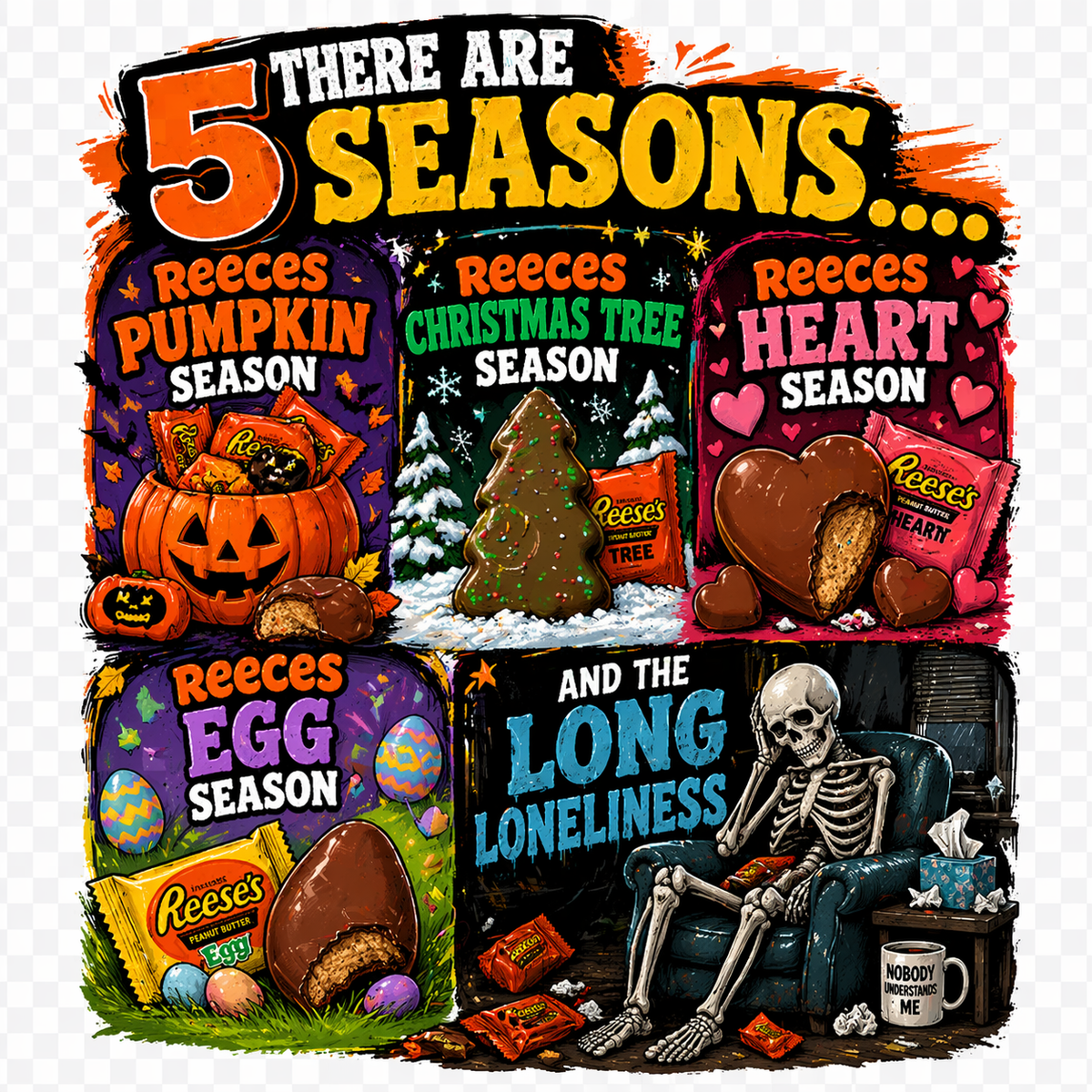 T-Shirt - 5 Seasons