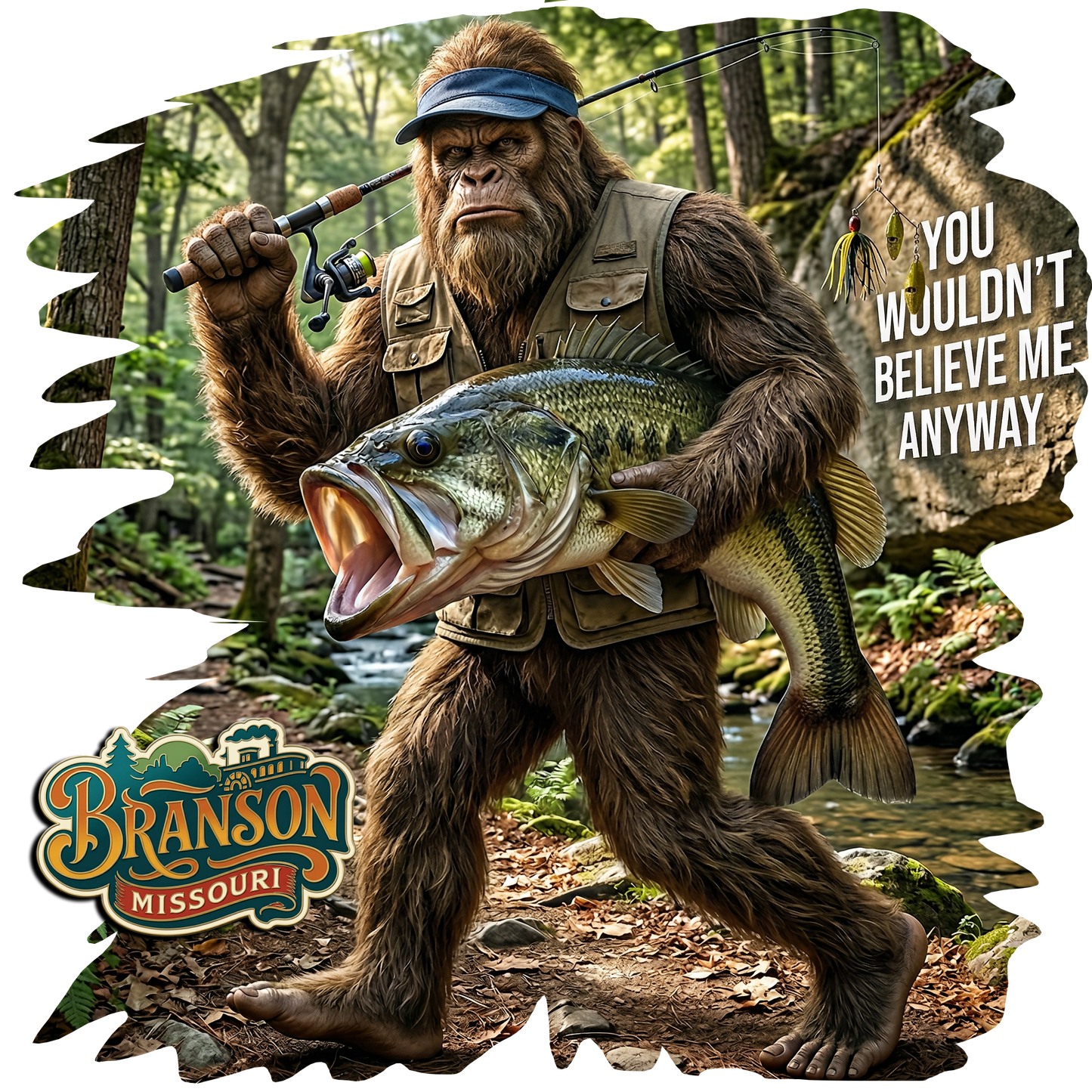 T-Shirt - Bigfoot - Branson - Liar