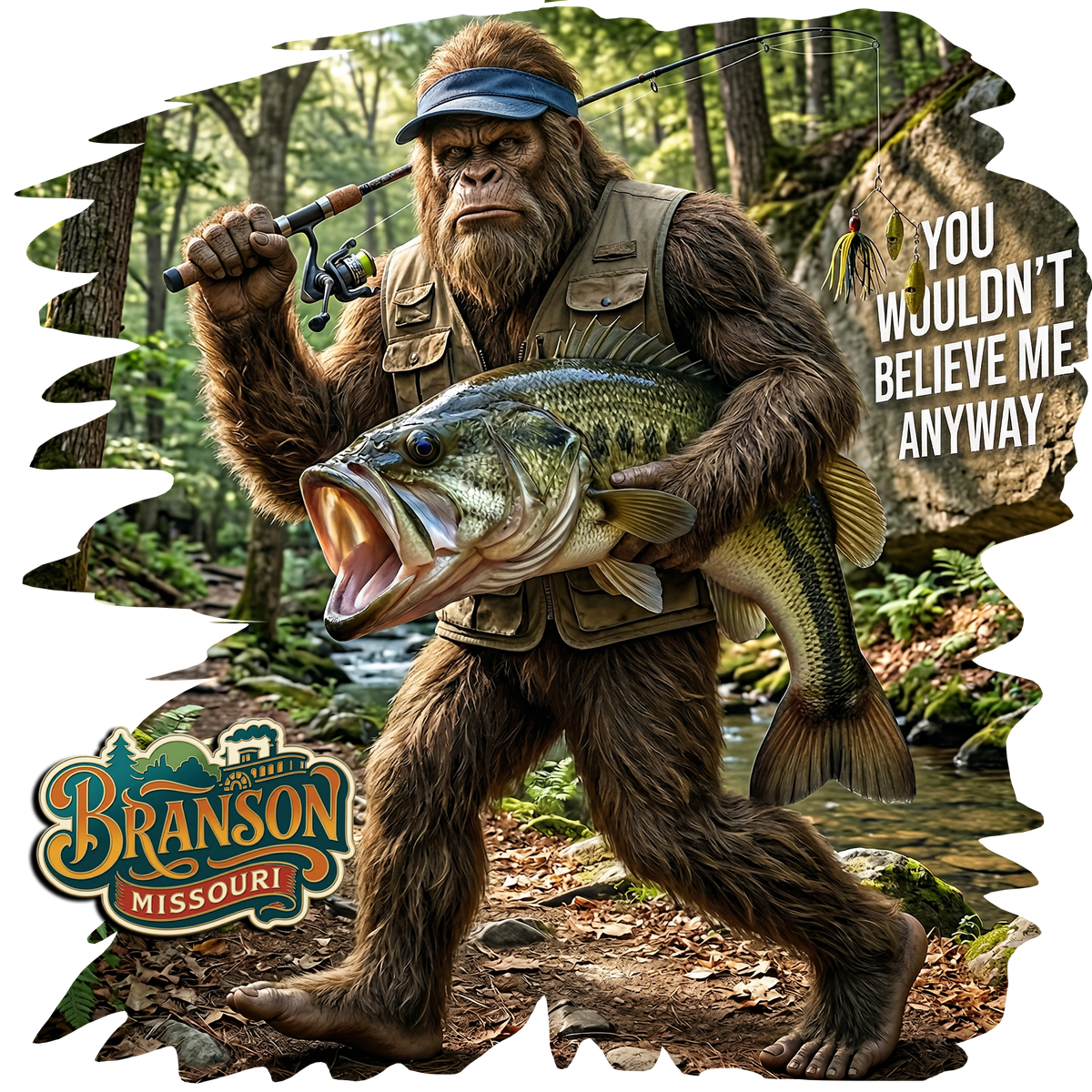 T-Shirt - Bigfoot - Branson - Liar