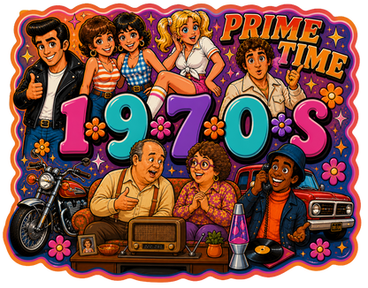 T-Shirt - Gen X - 70s Television