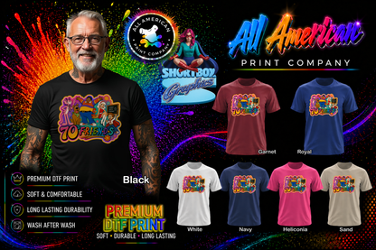 T-Shirt - Gen X - 70s Friends