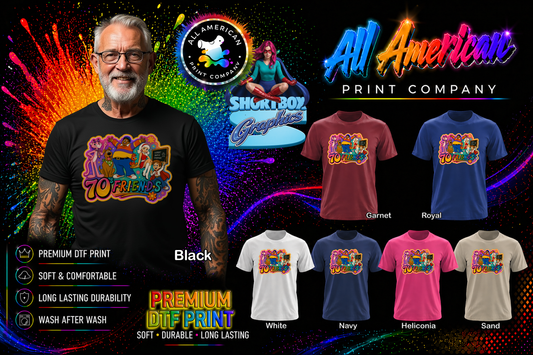 T-Shirt - Gen X - 70s Friends