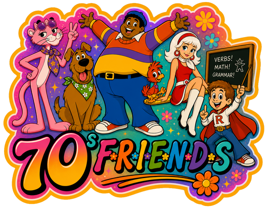 T-Shirt - Gen X - 70s Friends
