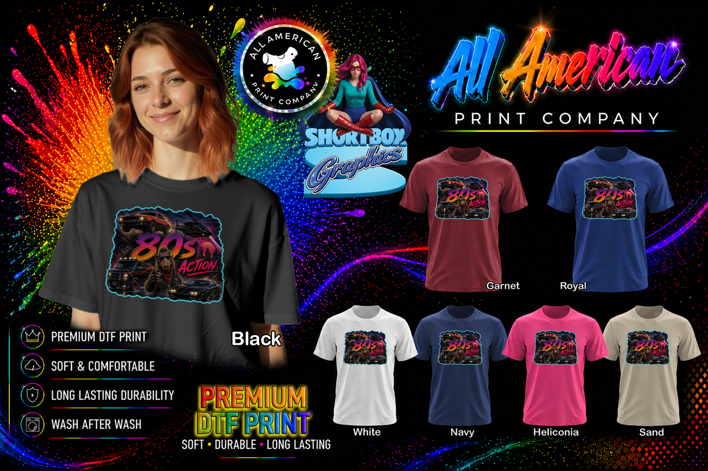 T-Shirt - Gen X - 80s Television