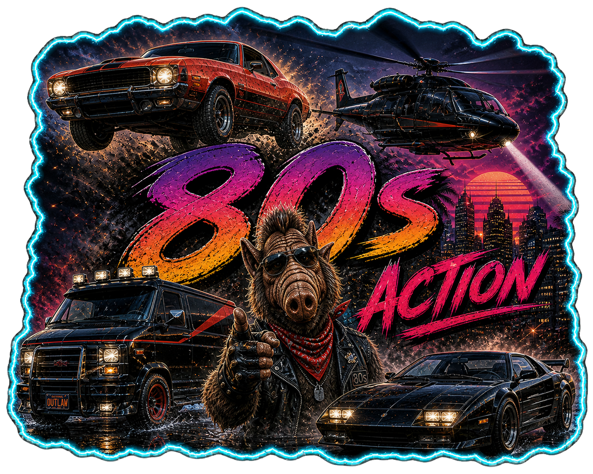 T-Shirt - Gen X - 80s Television