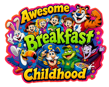 T-Shirt - Gen X - 80s Breakfast