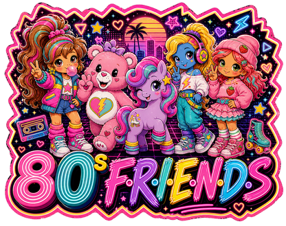 T-Shirt - Gen X - 80s Friends