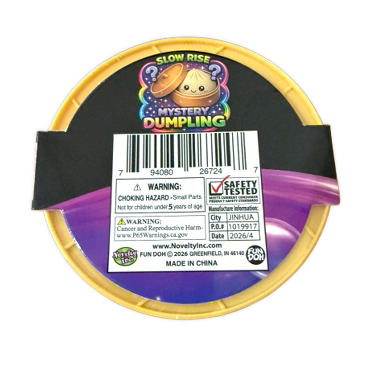 Fun Doh Mystery Slow Rise Dumpling VIRAL Squish Toy: Wholesale Price