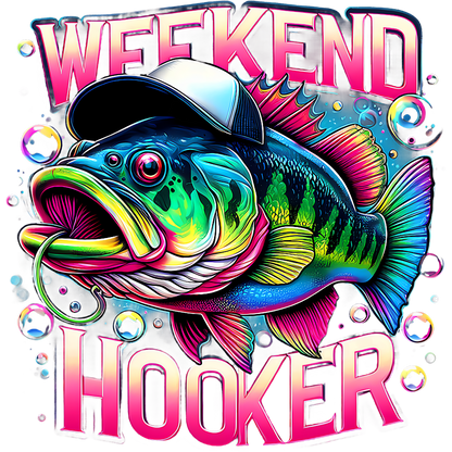 T-Shirt - Fishing - Weekend Hooker