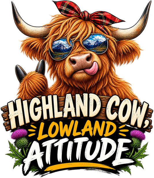 Highland Cow - Attitude