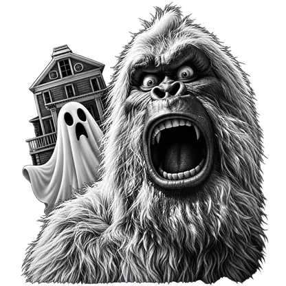 T-Shirt - Bigfoot Halloween