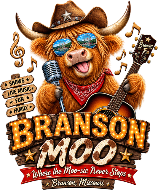 Highland Cow - Branson Moo