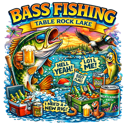T-Shirt - Fishing - Table Rock Lake Bass